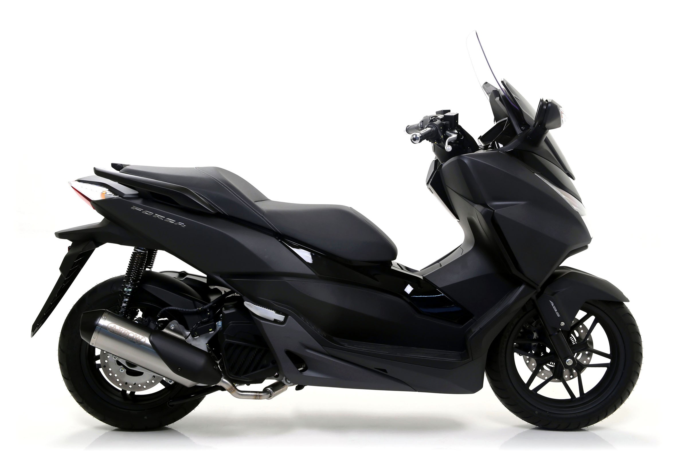 Silencioso Arrow Urban  de aluminio fondo Dark