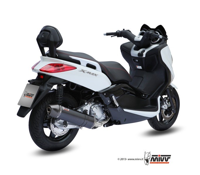 SISTEMA COMPLETO MIVV Stronger Steel Black X-MAX 250 (2007 en adelante)