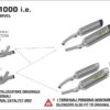 SUZUKI - Silencioso Arrow Thunder de aluminio Dark (Dcho+Izdo) fondo en carbono -