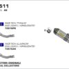 HUSQVARNA - Sistema Arrow completo Off-Road MX Competition Motard -