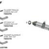SHERCO - Sistema Arrow completo Off-Road MX Competition fondo en carbono -