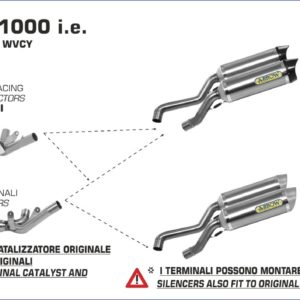 SUZUKI - Sistema Arrow completo COMPETITION FULL TITANIUM con dBKiller con fondo en carbono -