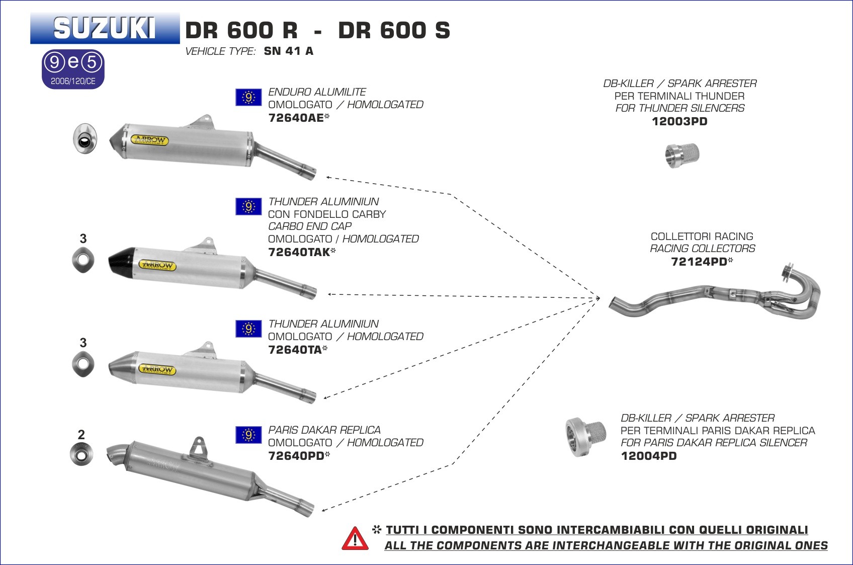 ARROW SPARK ARRESTER DB KILLER