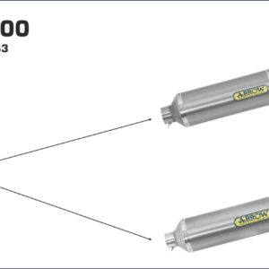 Conector Arrow para silenciosos Race-Tech para Colectores originales