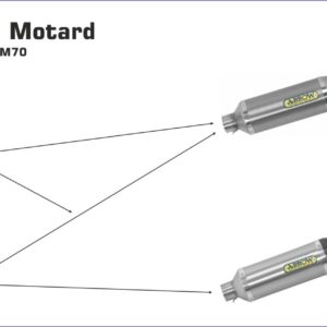 Colector Arrow para Silencioso Arrow Arrow