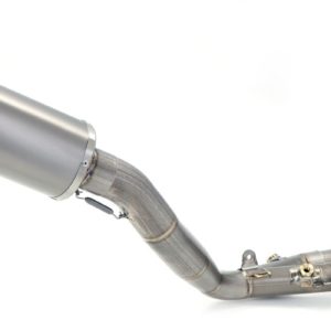 Sistema Arrow completo COMPETITION FULL TITANIUM con dBKiller con fondo en carbono