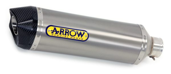ESCAPES ARROW KAWASAKI - Silencioso Arrow Race-Tech de aluminio Dark fondo en carbono -