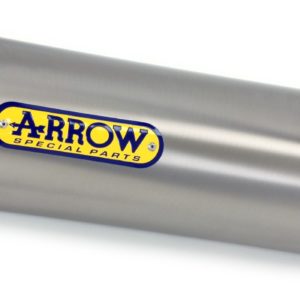 Silencioso Arrow Race-Tec de aluminio (Dcho+Izdo) fondo en carbono para Colectores Arrow originales
