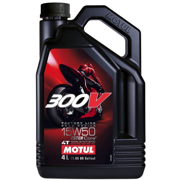 MOTUL - Motul 300V 15W50 FL Road Racing 4L -