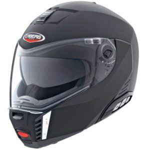 MODULAR - CASCO CABERG SINTESI MATT BLACK ABATIBLE -