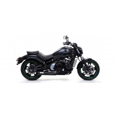 exhaust arrow rebel dark kawasaki vulcan s 650