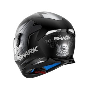 CASCO SHARK SKWAL 2 OLIVEIRA MAT MAT Black Anthrac Silver