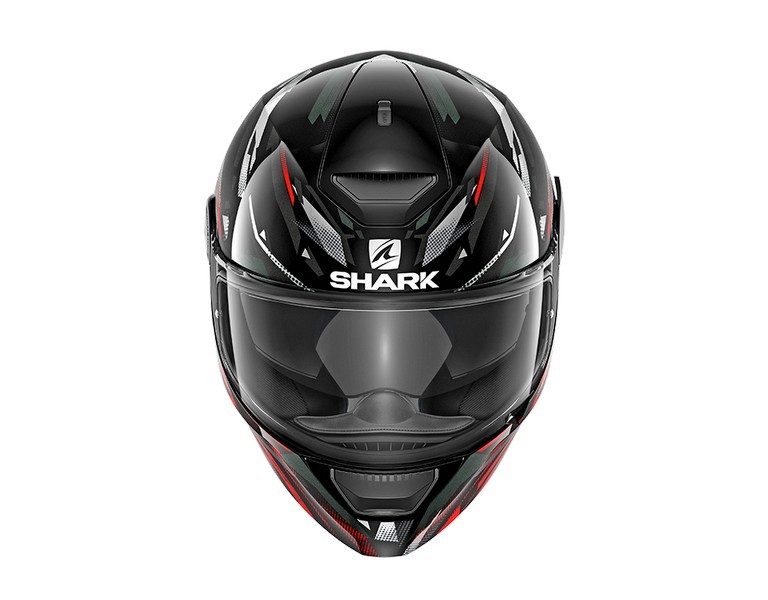 Casco Shark D-SKWAL KANHJI Black red white