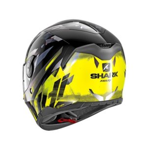 Casco Shark D-SKWAL KANHJI Black Yellow Anthrac