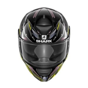 Casco Shark D-SKWAL KANHJI Black Yellow Anthrac