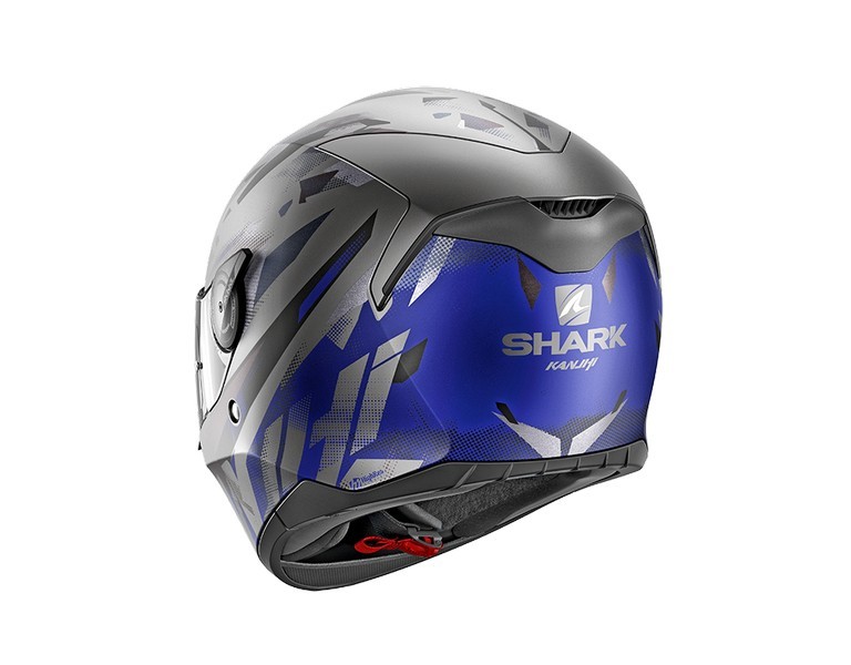 Casco Shark D-SKWAL KANHJI MAT Anthracite Blue Black