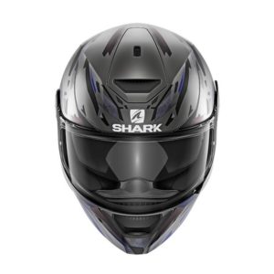 Casco Shark D-SKWAL KANHJI MAT Anthracite Blue Black