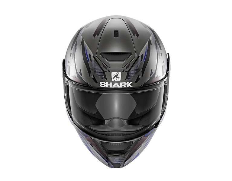 Casco Shark D-SKWAL KANHJI MAT Anthracite Blue Black