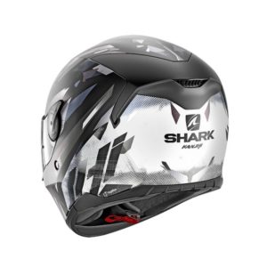 Casco Shark D-SKWAL KANHJI MAT Black White Anthra