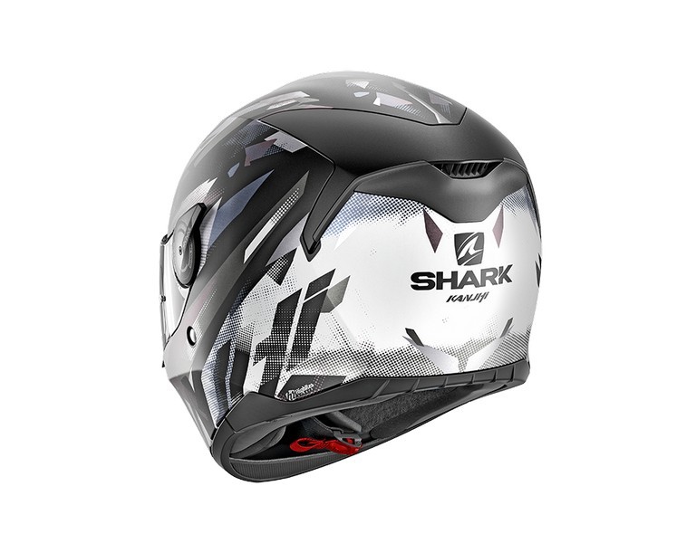 Casco Shark D-SKWAL KANHJI MAT Black White Anthra