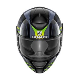 Casco Shark D-SKWAL MERCURIUM BLACK ANTHRA GREEN