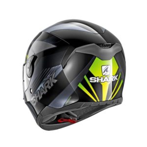 Casco Shark D-SKWAL MERCURIUM BLACK ANTHRA GREEN