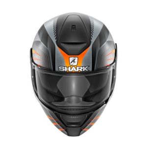Casco Shark D-SKWAL MERCURIUM MAT Black Anthracite Orange