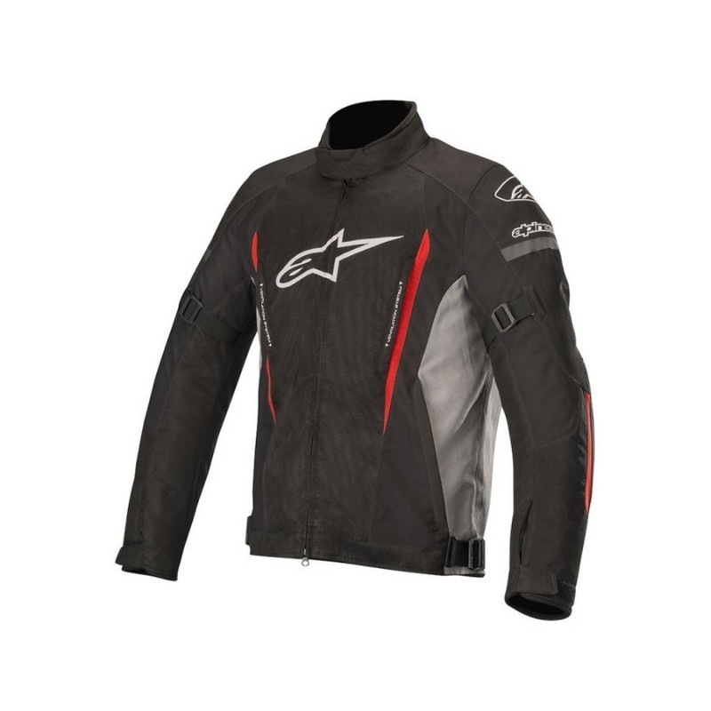 Chaqueta Alpinestars Gunner v2 Waterproof negra gris roja
