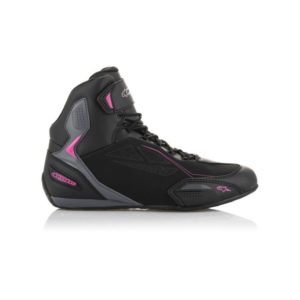 Botas Alpinestars Stella Faster-3 Drystar negras gris oscuro fucsia
