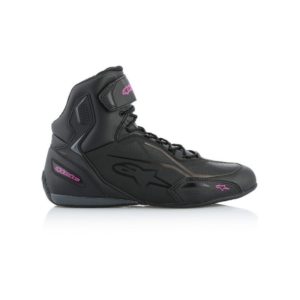 Botas Alpinestars Stella Faster-3 negras fucsia