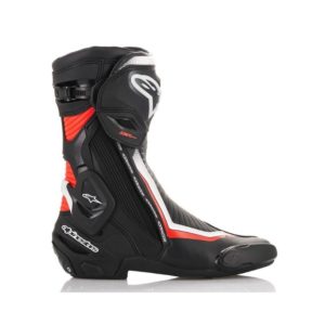Botas Alpinestars SMX plus v2 negras blancas rojas fluor