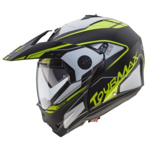 Casco CABERG TOURMAX MARATHON Negro Blanco Fluor
