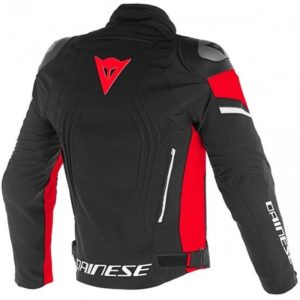 Chaqueta Dainese Racing 3 D-Dry negra negra roja