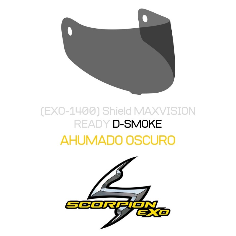 Pantalla SCORPION EXO 1400 air Ahumado Oscuro