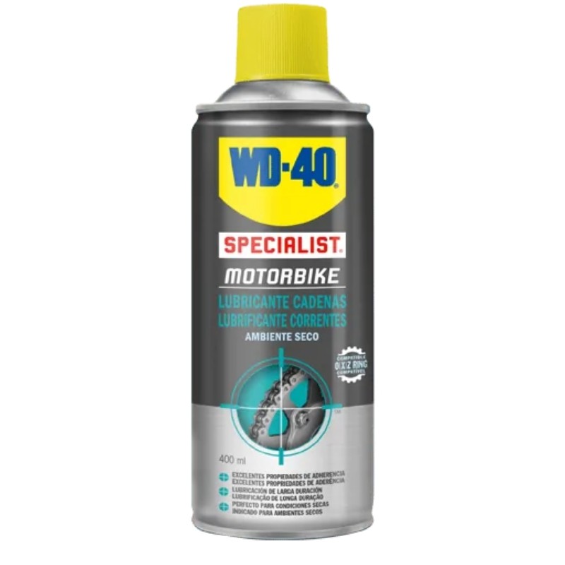 Lubricante de Cadenas WD-40 Specialist Motorbike 400 ML