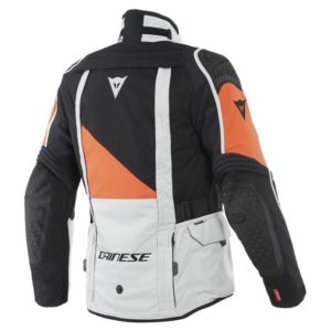 Chaqueta Dainese D-Explorer 2 Gore-Tex gris naranja negra