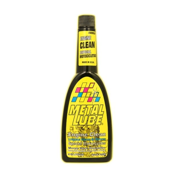 Limpieza interna de motores especial motocicletas, 120ml | METAL LUBE 120EC