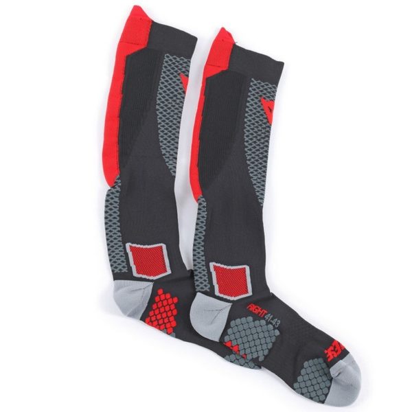 ROPA TÉRMICA PARA MOTO - Calcetines Dainese D-Core High Sock Rojos -