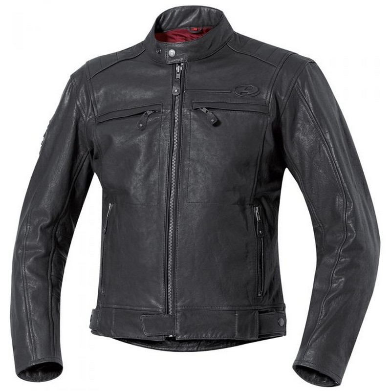 Chaqueta Held de cuero Strong Bullet negra