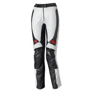 Pantalones Held de cuero Sarana blancos