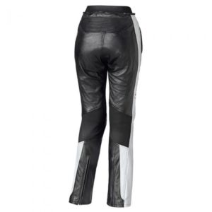 Pantalones Held de cuero Sarana blancos