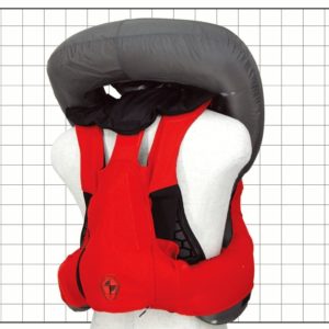 Chaleco Hit-Air Airbag RS1 Circuito Negro