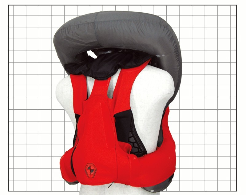 Chaleco Hit-Air Airbag RS1 Circuito Negro