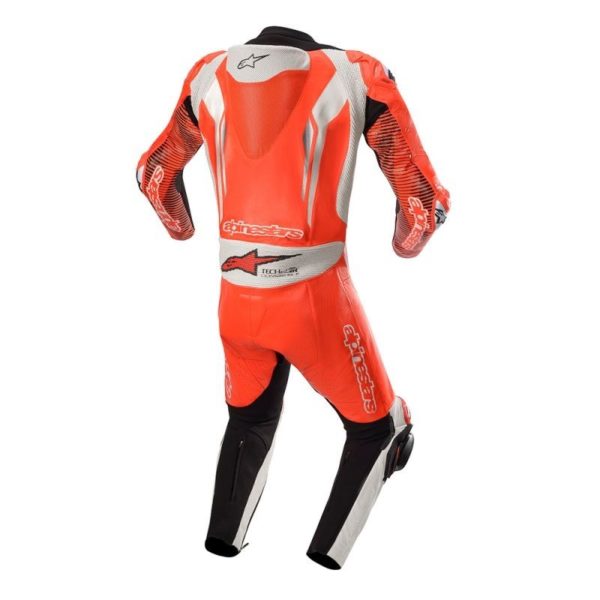 Mono Alpinestars Racing Absolute Tech Air compatible 1PC rojo blanco negro