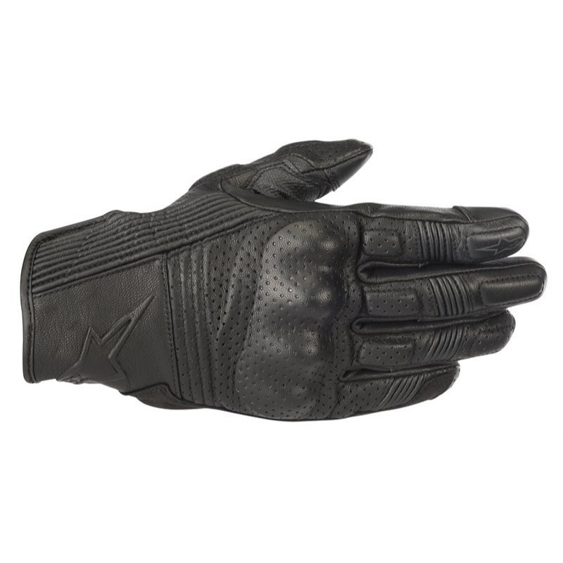 Guantes Alpinestars Mustang v2 Leather Glove Negros