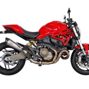 Silenciador cónico Titanio tapa de fibra de carbono