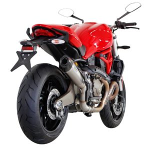 Silenciador cónico Titanio tapa de fibra de carbono