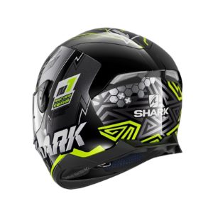 Casco Shark Skwal 2 NOXXYS Black Yellow Silver