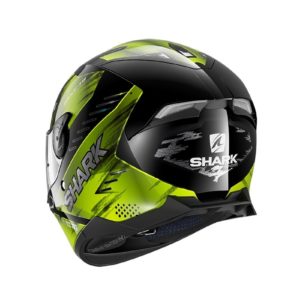 Casco Shark Skwal 2 VENGER Black Yellow Black