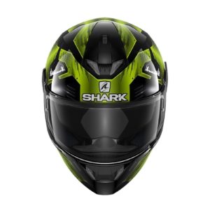 Casco Shark Skwal 2 VENGER Black Yellow Black